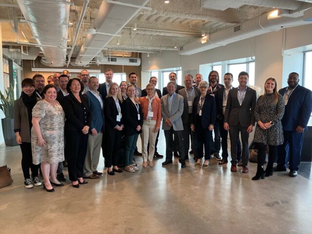 Thank you #TeamFinland for visiting ULI Los Angeles during your Decarbonizing Los Angeles tour! It was a pleasure hosting you! @swedeninusa 

#Repost On Day 2 of the #TeamFinland visit focusing on Decarbonizing Los Angeles, the business delegation's program had three thematic tracks: Built Environment, Mobility & Transit, and Renewable Energy.

The Finnish delegation had meetings with Southern California Edison (SCE), ZGF Architects, and Gensler, in addition to visiting the Los Angeles Department of Transportation (LADOT Official), Urban Land Institute (ULI Los Angeles), and the U.S. Green Building Council Los Angeles Chapter.

The day was filled with valuable networking and interesting dialogue that will surely continue in the future.

#ULI #LosAngeles #WhereTheFutureIsBuilt