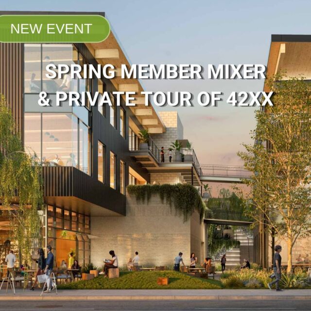 The Membership Committee invites you to our quarterly #MemberMixer on Tuesday, April 30, 2024, at #42XX — an innovative, vibrant infill project at 4204 Glencoe Ave in Marina Del Rey. Experience the unfolding renaissance of West LA as you mingle with fellow land use professionals. 

At this event you will learn about ways to engage more deeply in ULI LA. As well, enjoy an exclusive private tour and insightful discussion about the space led by its designers. Owned by The Bradmore Group and designed by RIOS @rios.imagines, 42XX is situated in a burgeoning light industrial neighborhood, making it the epicenter of this transformative revival.

Thank you to our event host, The Bradmore Group!

Register now before it sells out! Link in our bio!

Rendering by Kilograph © 2024

#ULI #LosAngeles #Networking #SiteTour #LandUse